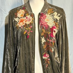 Johnny was vintage velvet medium jacket